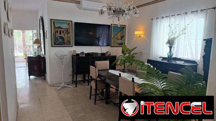 🏡BELLA Y ESPACIOSA CASA DE RENTA 3HAB EN HABANA PLAYA 🏡