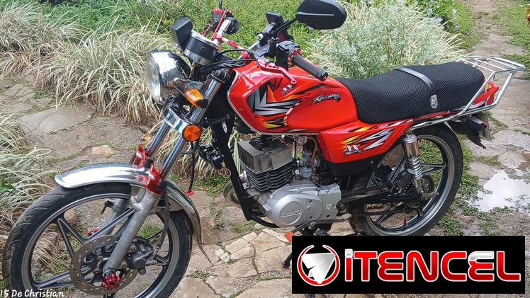 Ax 100 con unidad suzuki original con chapa y circulacion
