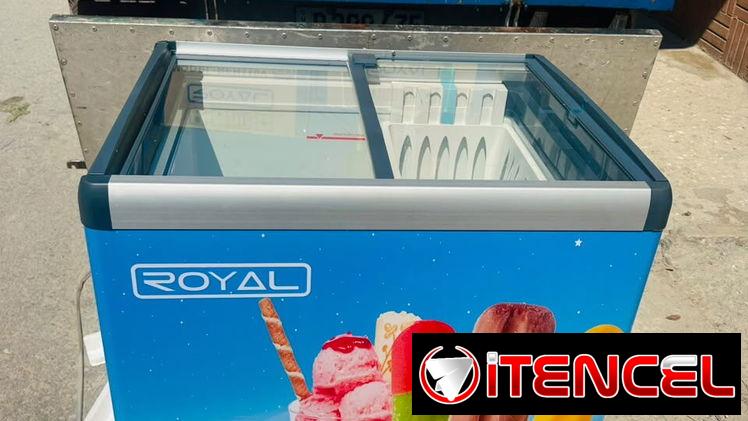 EXHIBIDORA HELADERA MARCA ROYAL D 11 PIES
