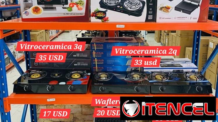 Cocinas de meseta a Gas, eléctricas e Inducción