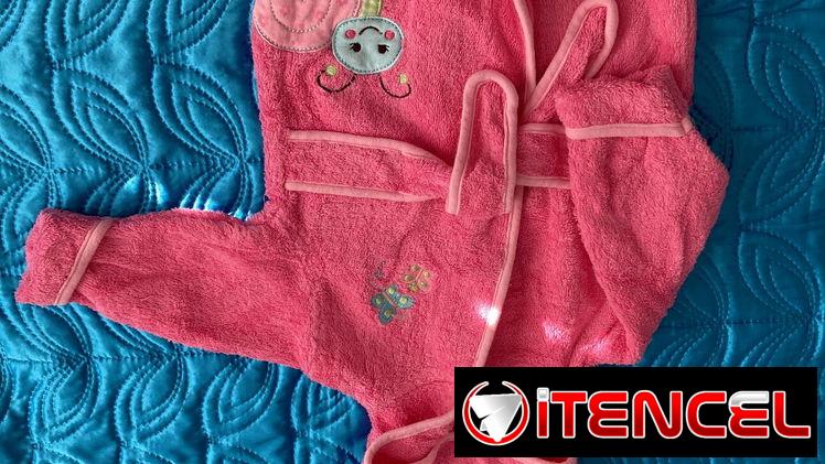 Toalla albornoz de 0-9 meses