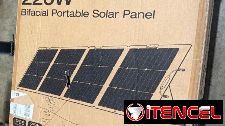 PANEL ECOFLOW ORIGINAL DE 220 W. NUEVO