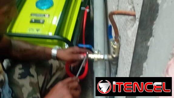 *Planta Electrica de gasolina 3500w 110 y 220v* (Se le hace instalación a gas de la calle)