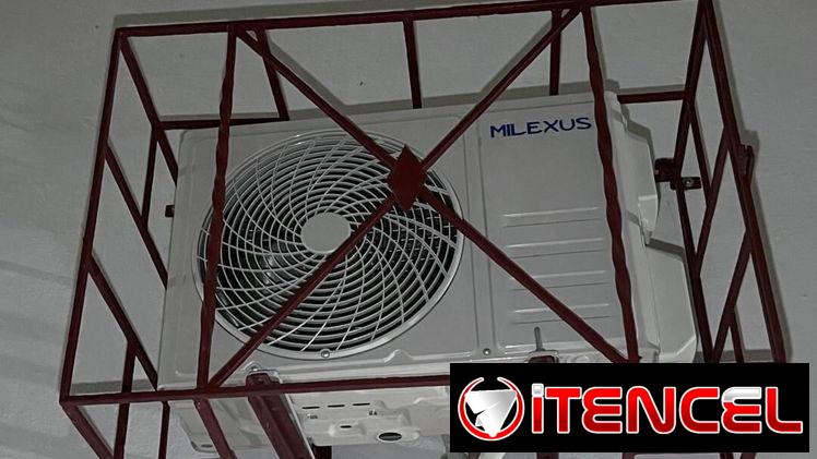 Rejas protectoras para split de 1 ó más toneladas ‼️