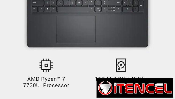 ⭕Sellada⭕ Laptop Dell 15 Tactil✅ Ryzen 7 7730U, Radeon GPU, 15.6″FHD, 16GB,1TB M.2, Copilot+, 19H, Wifi 7 😱