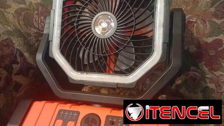 VENTILADOR RECARGABLE / PORTATIL F6 /