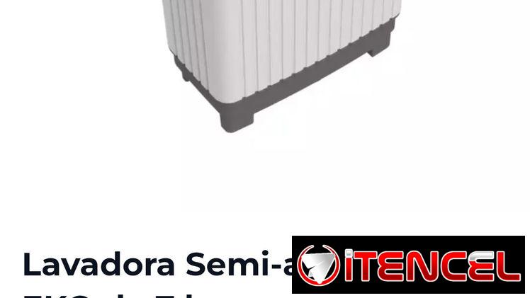 Lavadora Semi-automática EKO de 7 kg