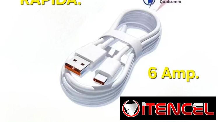 Cable USB a tipo C carga rápida de 1m 100W