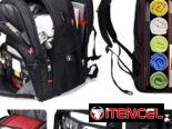 !!!Mochila de viaje extragrande. Antirrobo con candado integrado, para portátiles de 17 pulgadas. Negra!!!