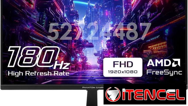 ✅✅52724487 – Monitor ASROCK de 25″ GAMING, PG25FFT, Full HD, 180Hz✅✅