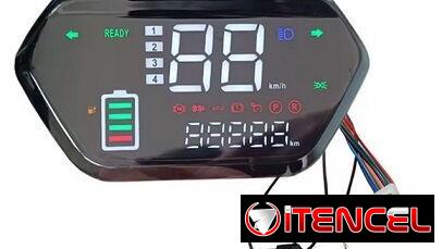 R19 Pizarras de 48V-60V-72V para motos eléctricas, bicicletas eléctricas
