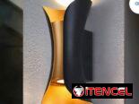 Parejas de apliques sirvennpara interior y exterior