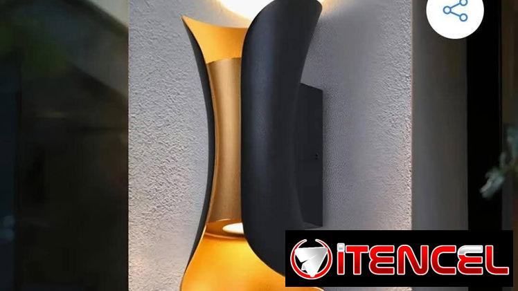 Parejas de apliques sirvennpara interior y exterior