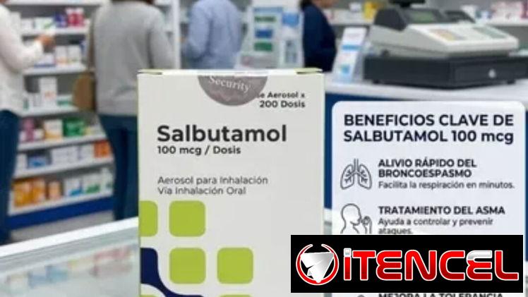 Spray de salbutamol / gotas salbutamol para nebulizar