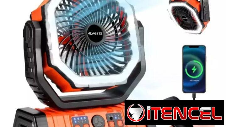 VENTILADOR F6 RECARGABLE 20000MAH