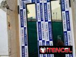 Trabajos de marquetería de aluminio