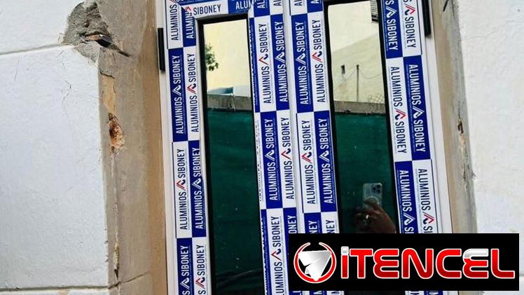 Trabajos de marquetería de aluminio