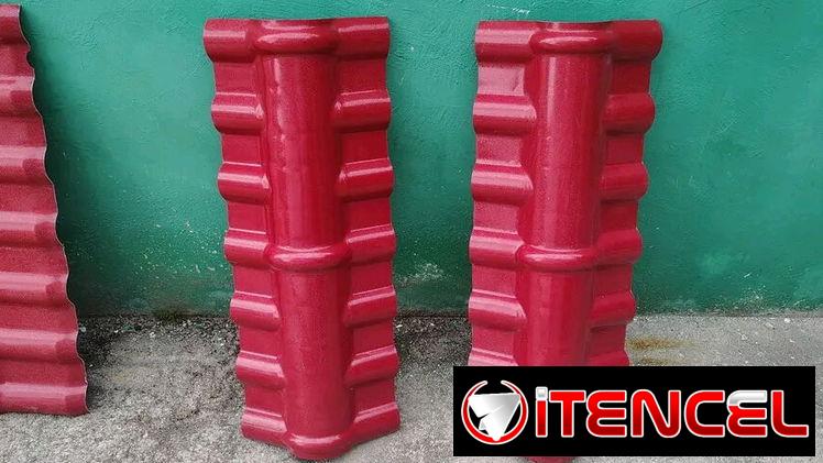 Tejas originales francesas,para diseños colonial ,PVC.