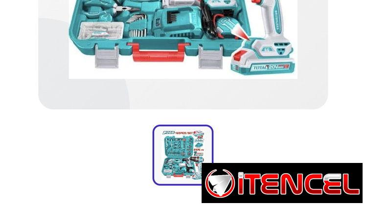JUEGO DE HERRAMIENTAS CON TALADRO INALAMBRICO