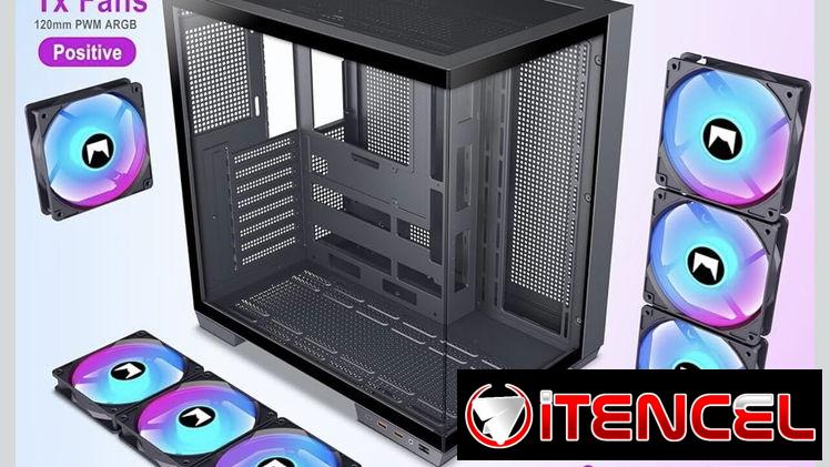 Chasis cristal nuevo en caja 9 fanes