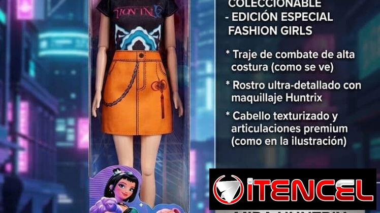 Guerreras K-pop ( Huntrix) articulables*
