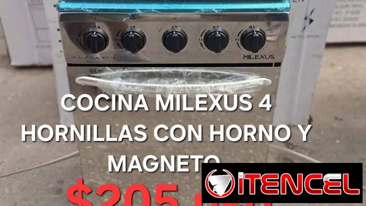 Cocina/estufa Milexus 20” con horno de gas y mas (factura mensajería garantía) 53220916