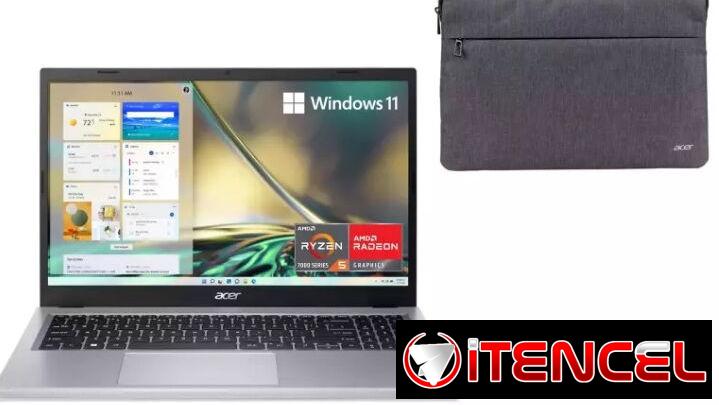 Laptop ACER 15.6″ Ryzen 5 (8/512GB)//Ideal para estudio, trabajo y entretenimiento//Con Garantía//Nueva