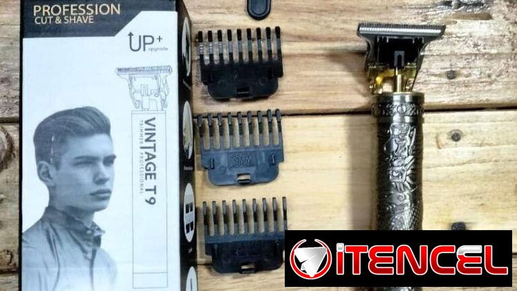 *Máquina de pelar Vintage T9*  _Con sus accesorios y cable cargador_  Precio 4500
