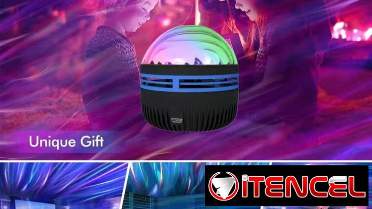 🌈 Proyector de luces LED – Ideal para fiestas y decoración🌈