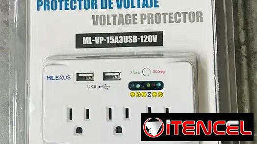 Venta Protector de voltaje Milexus, mensajería incluida