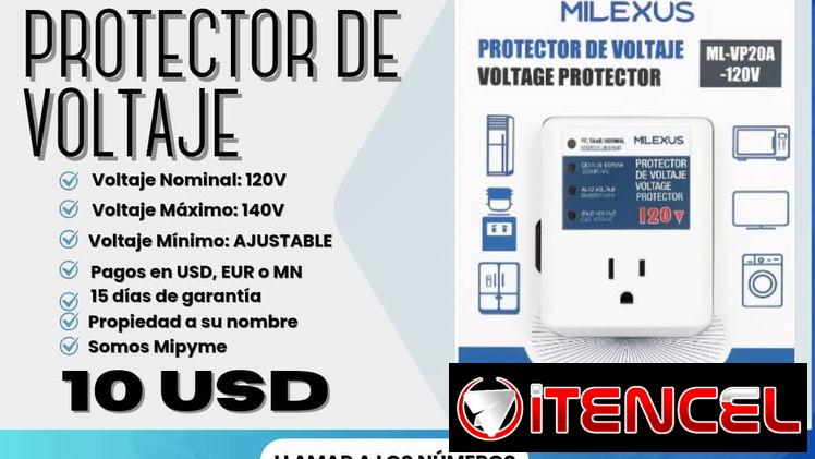 PROTEGE TUS ELECTRODOMESTICOS CON EL PROTECTOR DE VOLTAJE MILEXUS DE 110 V