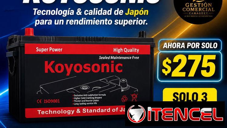 BATERÍA 12V 220 AMPERIOS – KOYOSONIC