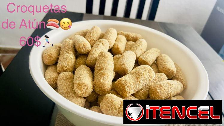 COMBO De ensalada fría más 50 croquetas todo de excelente calidad