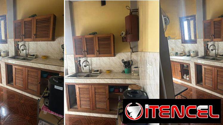 Apartamento interior de tres habitaciones