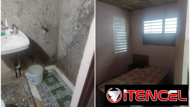 Se vende casita en bajos de 2 cuartos en Romerillo, Playa