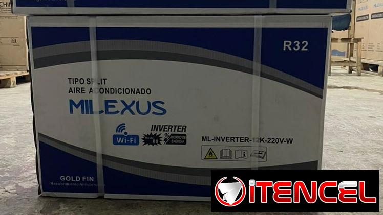 Split INVERTER 1 tonelada marca Milexus precio $340 USD con transporte incluido Garantía, Factura