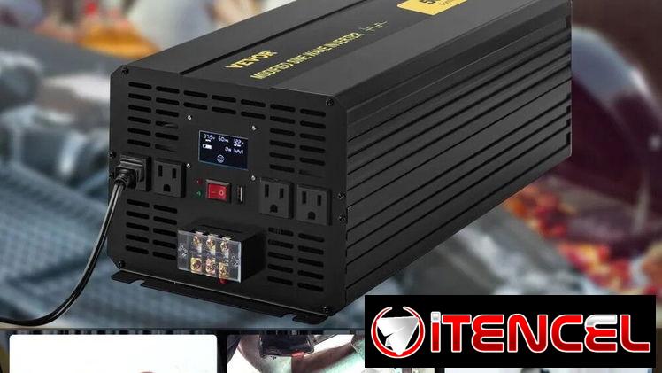 MENSAJERÍA INCLUIDA Inversor VEVOR 5000W – 10000W Pico | 12V a 120V Onda Modificada