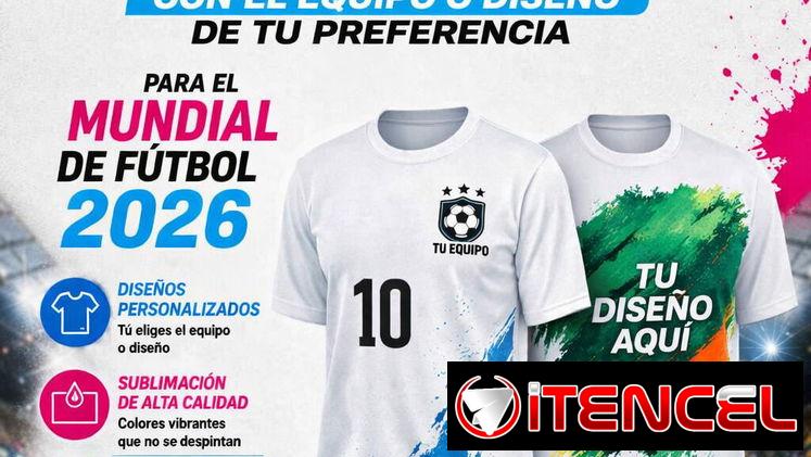 👕 Personalizamos tu pullover para el Mundial de Fútbol 2026