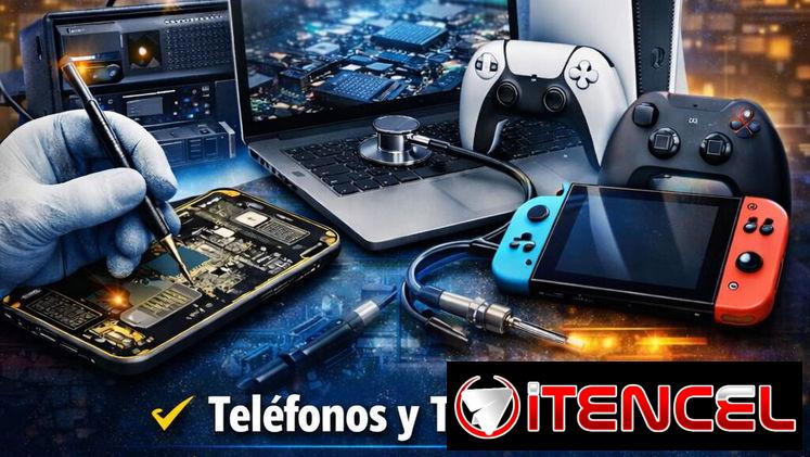 REPARA MAX – MÓVIL · LAPTOP · CONSOLA ⚡ 📱 Reparación de teléfonos y tablets 💻 Laptops y PCs 🎮 Consolas de videojuegos