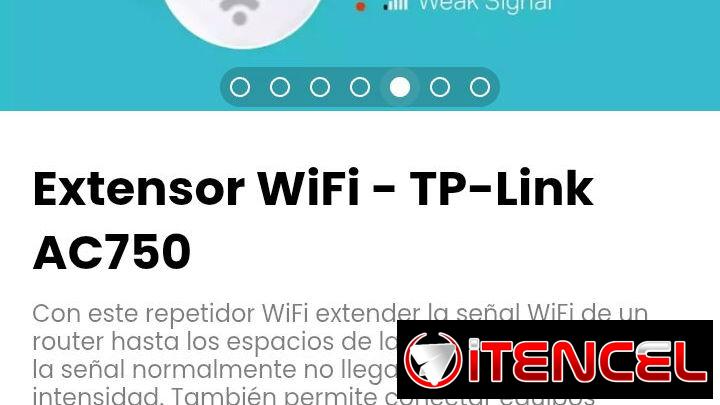 Extensor WiFi – TP-Link AC750. Extiende la señal WiFi de un router hasta los espacios de la casa donde no llega la señal