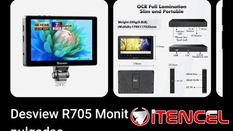 Vendo Monitor de Campo Desview R705 7″ Full HD para cámaras