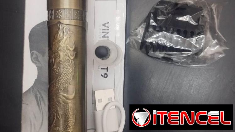 [rebajas] Maquina afeitadora USB inalámbricas Trimmer VINTAGE T9
