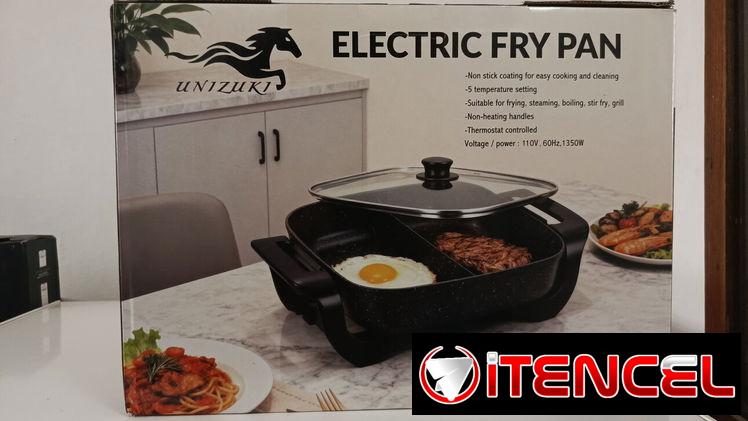 Sartén electrico doble marca Unizuki