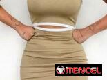 *Vestidos combinados