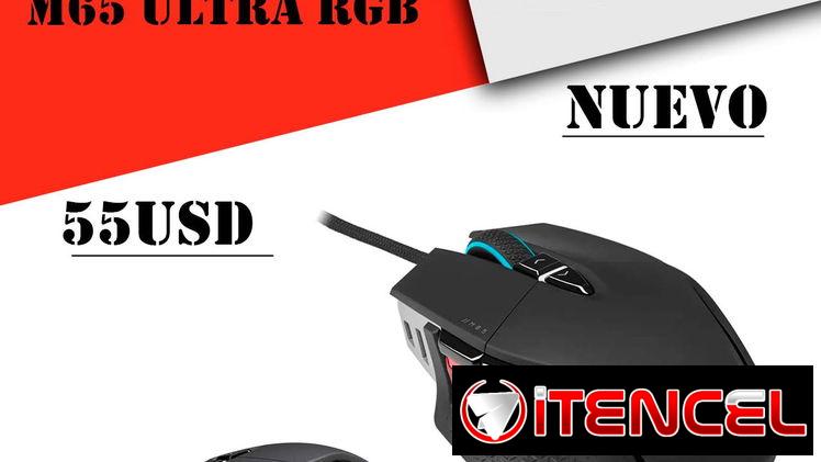 Mouse Corsair M65 Ultra RGB “Nuevo Sellado”