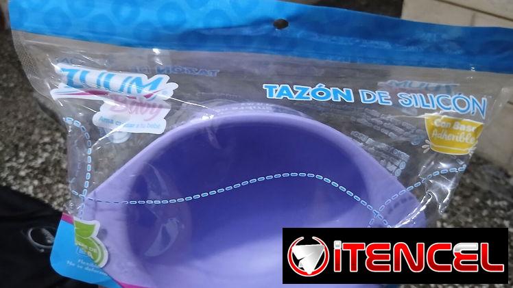 Tazón de Silicona para comer los bebe.