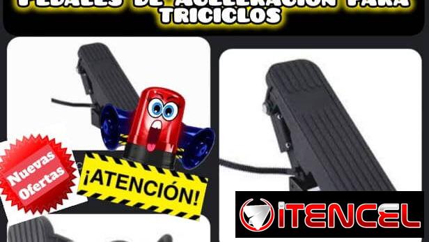 Aceleradores de Triciclos y otros Vehiculos electricos🛞✨🛞