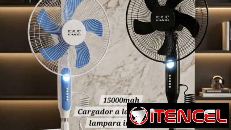 Ventiladores de pedestal Recargables