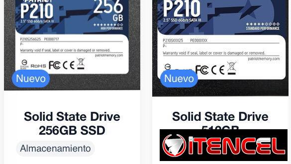 Venta de discos duros solidos externos e internos de varia capacidad Precio y detalles en las fotos