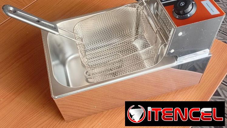Freidora Eléctrica de Aceite Citronic 6 Lt, Garantía de 15 días, Entrega por un mínimo costo adicional para toda La Haba